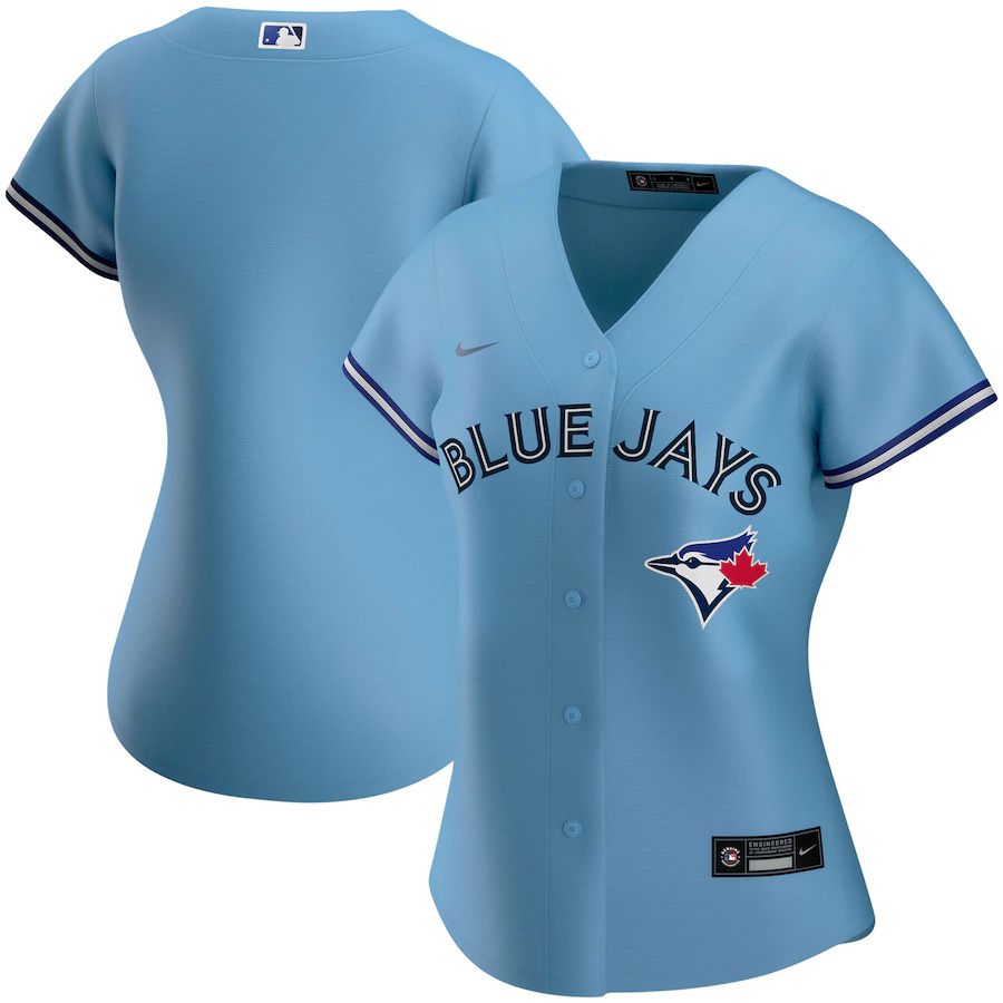 Womens Toronto Blue Jays Nike Powder Blue Alternate Replica Team MLB Jerseys